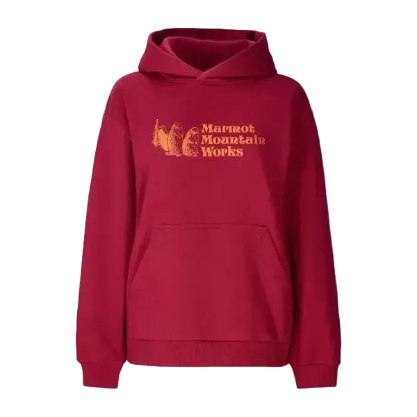 Marmot MMW Hanorac Femei Rosu