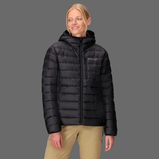 Marmot Highlander Hoody Geaca Puf Femei Negru