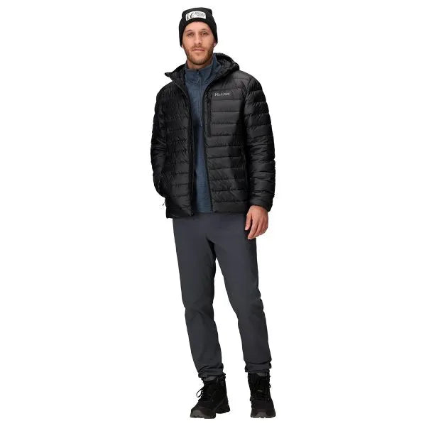 Marmot Highlander Hoody Geaca Puf Barbati Negru
