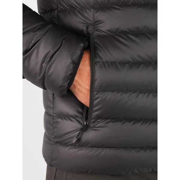 Marmot Highlander Hoody Geaca Puf Barbati Negru