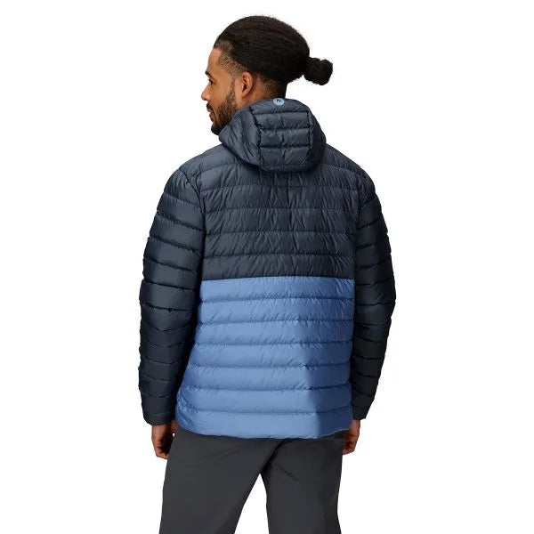 Marmot Highlander Hoody Geaca Puf Barbati Albastru