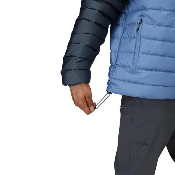 Marmot Highlander Hoody Geaca Puf Barbati Albastru