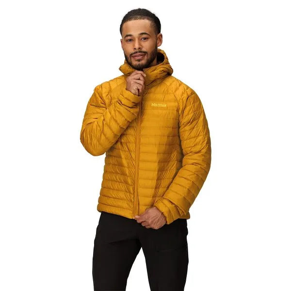 Marmot Hype Down Hoody Geaca Puf Barbati Galben