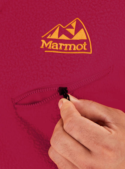 Marmot 94 E.C.O. Recycled Fleece Bluza Midlayer Drumetie Barbati-Rosu