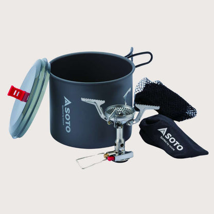 Soto New River + Amicus Piezo Set Gatit Camping
