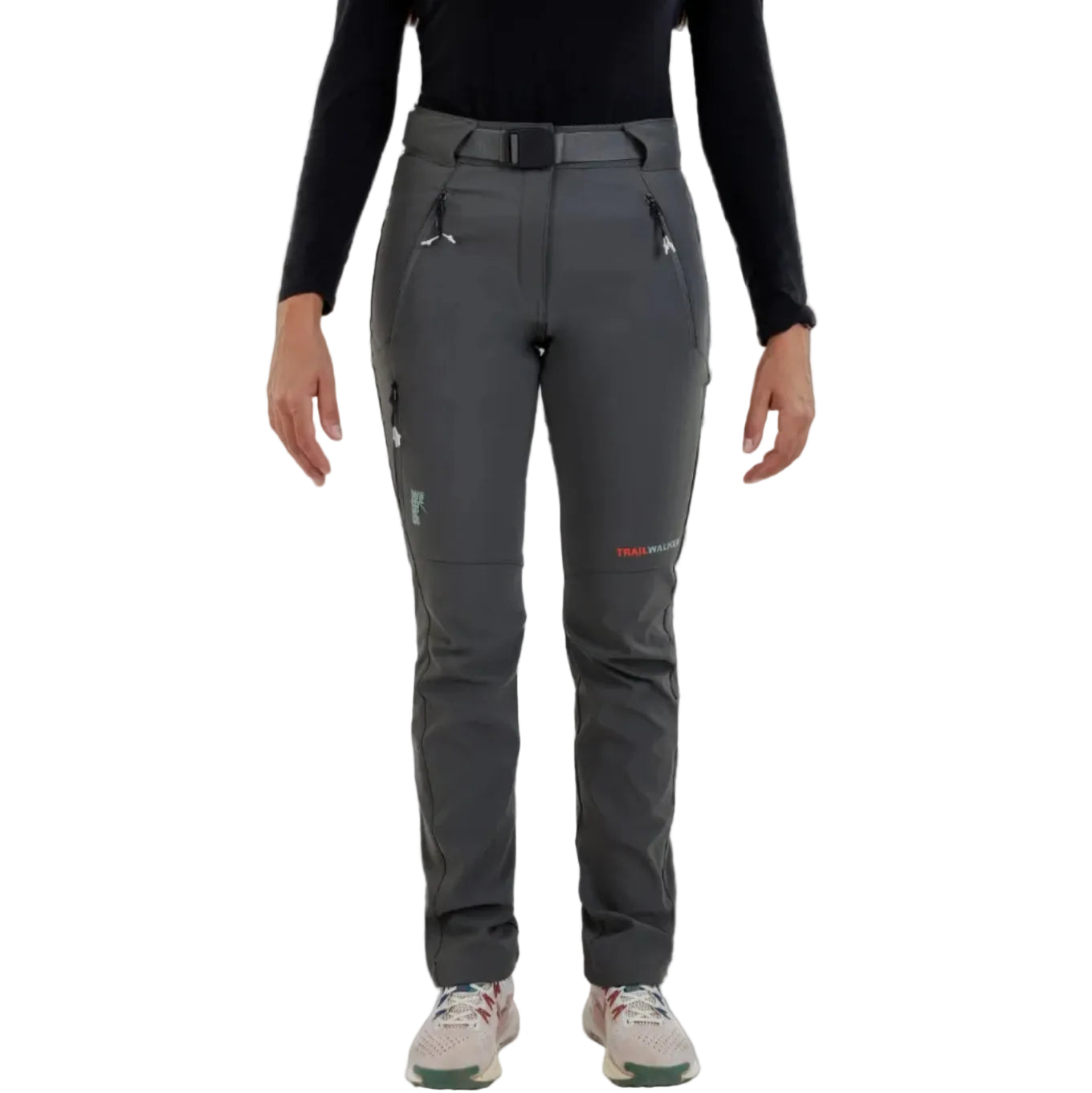 Pantaloni softshell femei SPHERE PRO ESTIBALIZ Gris/Baikal- Trekking/Hiking