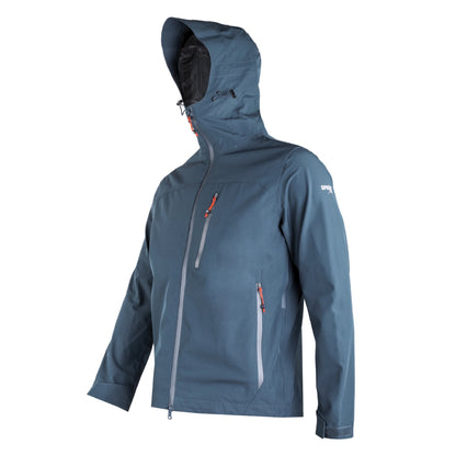 Geacă Hardshell Bărbați Impermeabilă 10.000 mm Sphere Pro KARL Gris/Lima– Outdoor & Drumeții România