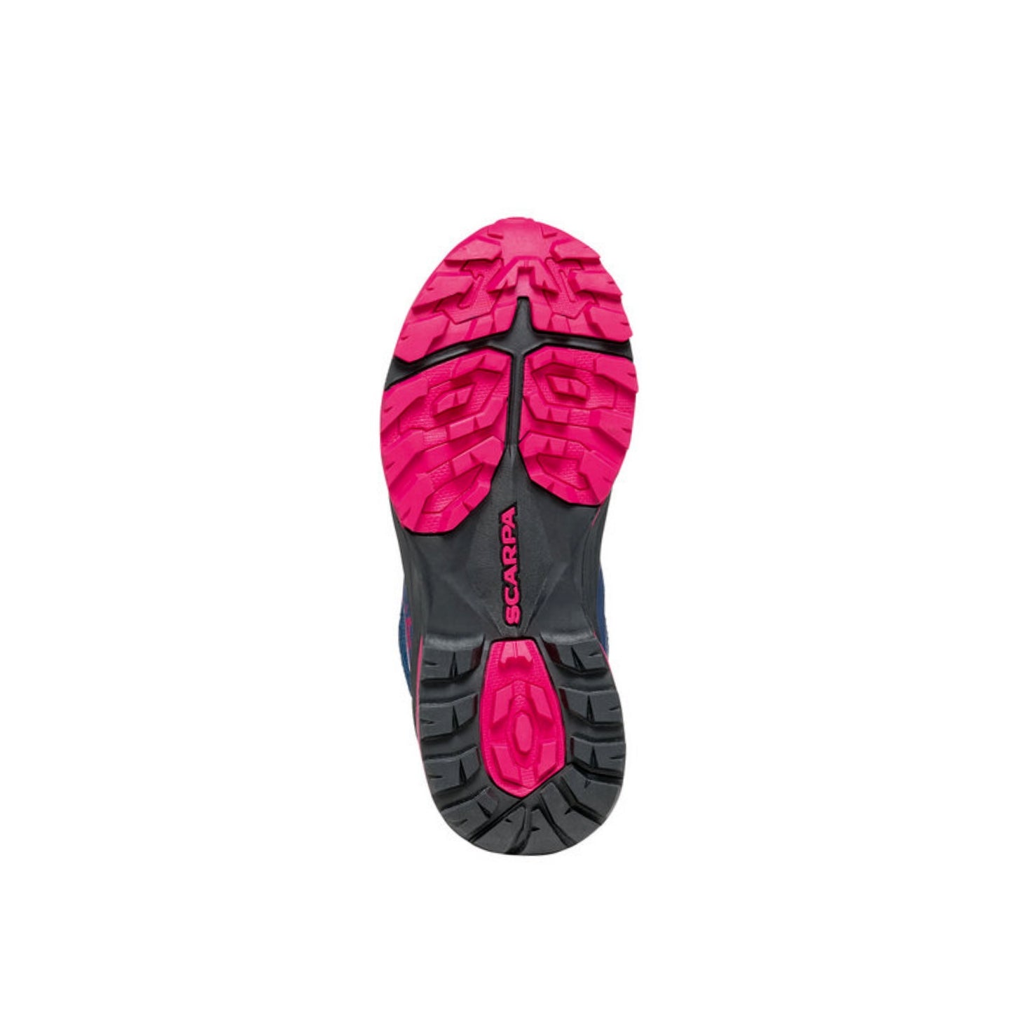 Scarpa Rush Mid Kid Gore-Tex Blue Fluxia Ghete Drumetie Copii
