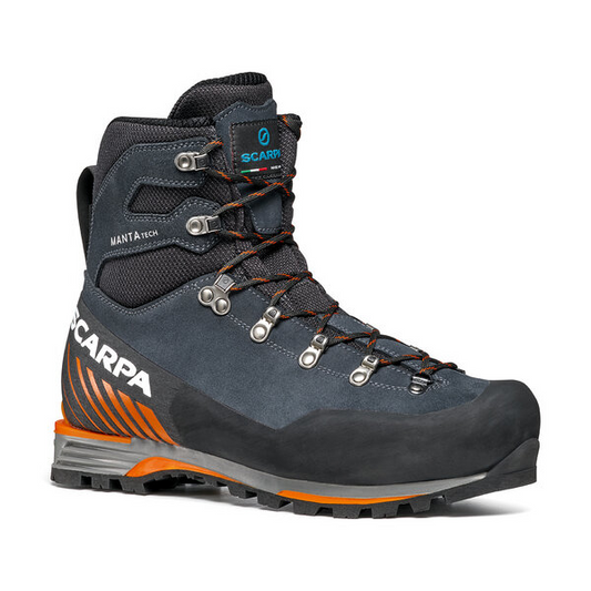 Bocanci Alpinism Barbati Scarpa Manta Tech Gore-Tex Blue Tonic 