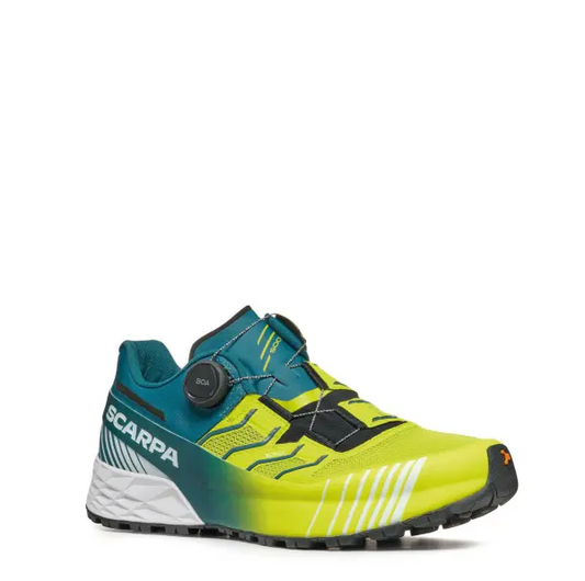 Pantofi Alergare Montana Barbati Scarpa Ribelle Run Kalibra Ht Lime Green Deep Lagoon 