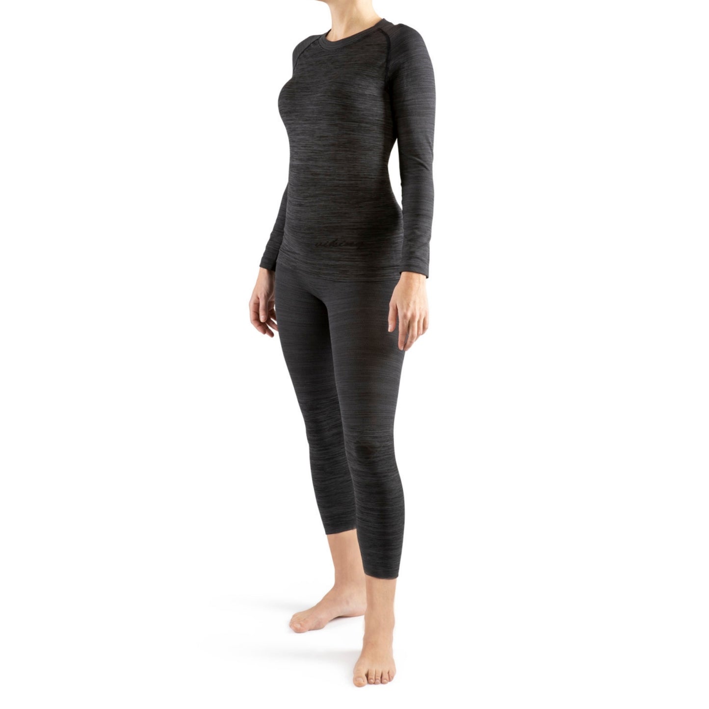 Set lenjerie termică femei VIKING PETRA BAMBOO BLACK