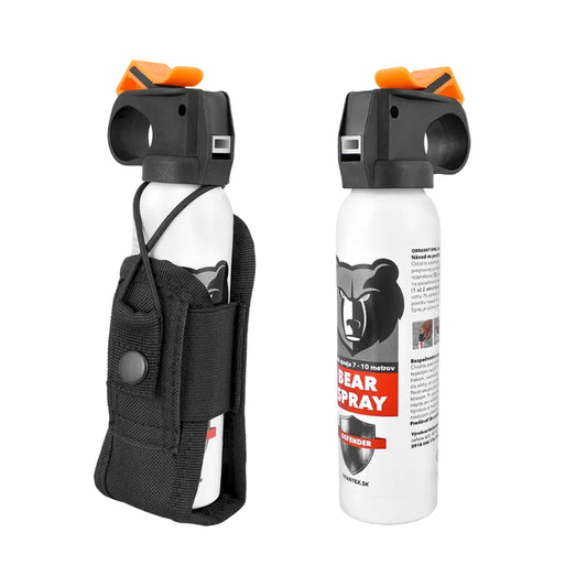 Spray împotriva urșilor și husă pentru curea