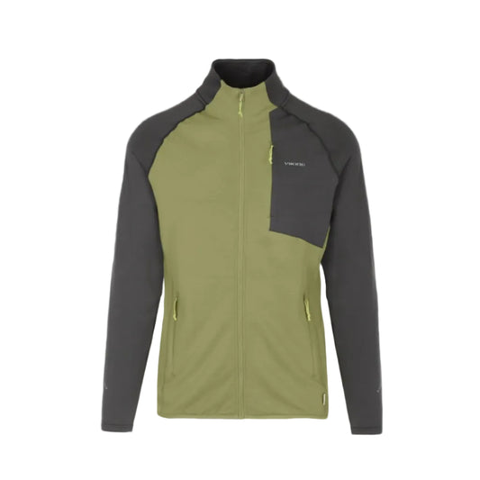 Viking Birger Midlayer Bărbați Olive-Grey – Bluză Tehnică Călduroasă pentru Drumeții și Outdoor