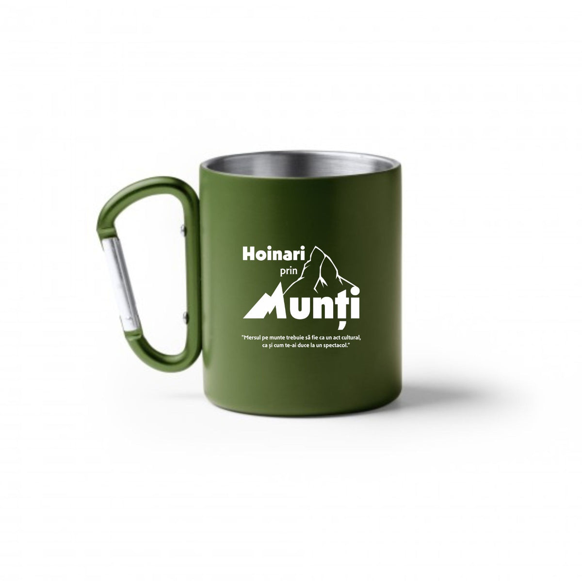 Cană cu carabinieră Hoinari prin Munti-verde