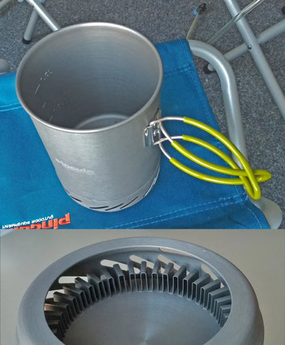 Arzator Pinguin Aura, 1280W, 1l, schimbator de caldura, aprinzator piezzo