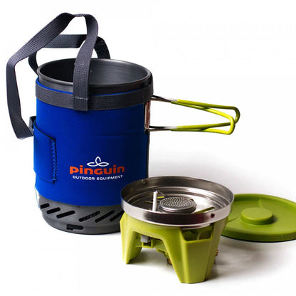 Arzator Pinguin Aura, 1280W, 1l, schimbator de caldura, aprinzator piezzo
