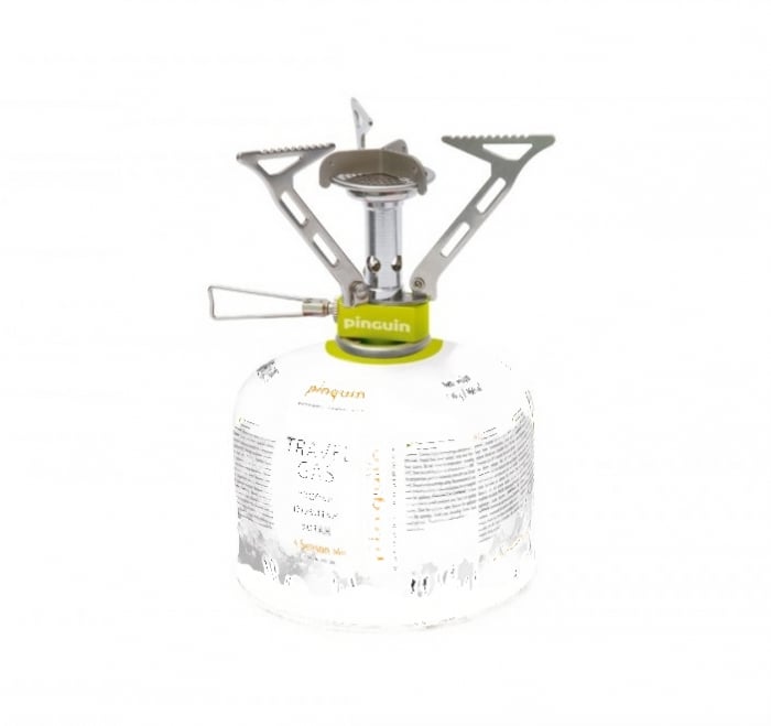 Pinguin Hiker – Arzător Camping 3300W 95g cu Scut Antivânt