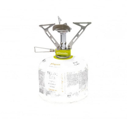 Pinguin Hiker – Arzător Camping 3300W 95g cu Scut Antivânt