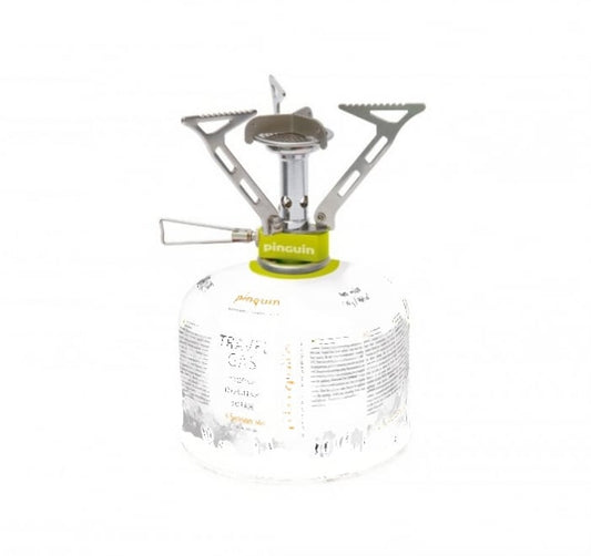 Pinguin Hiker – Arzător Camping 3300W 95g cu Scut Antivânt