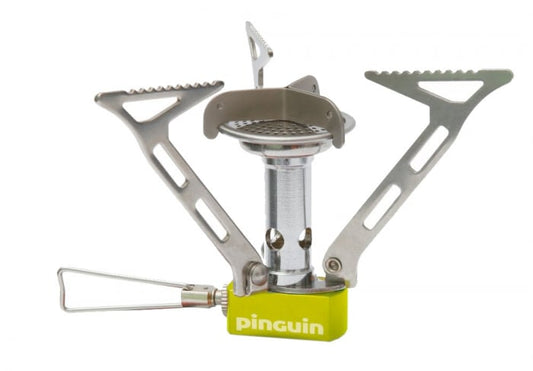 Pinguin Hiker – Arzător Camping 3300W 95g cu Scut Antivânt