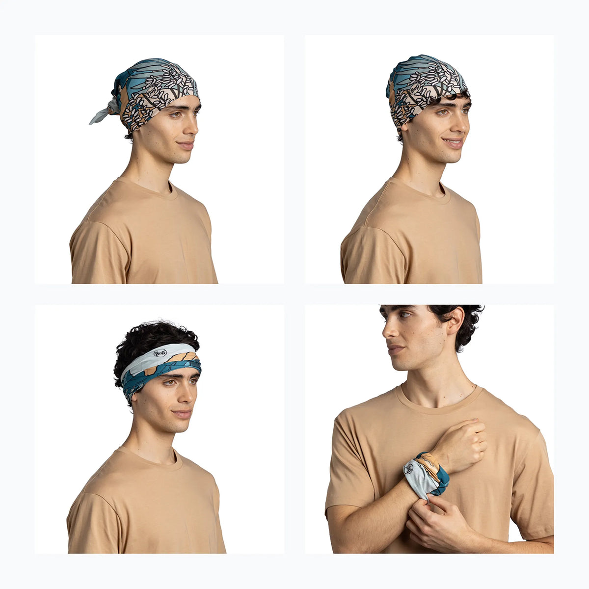 Bandana BUFF Coolnet NIVE TEAL