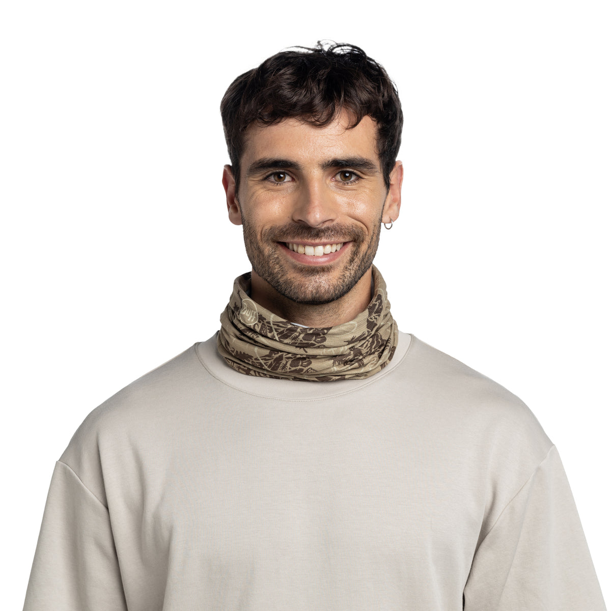 Bandana BUFF Coolnet UV LAKE RIVER Khaki
