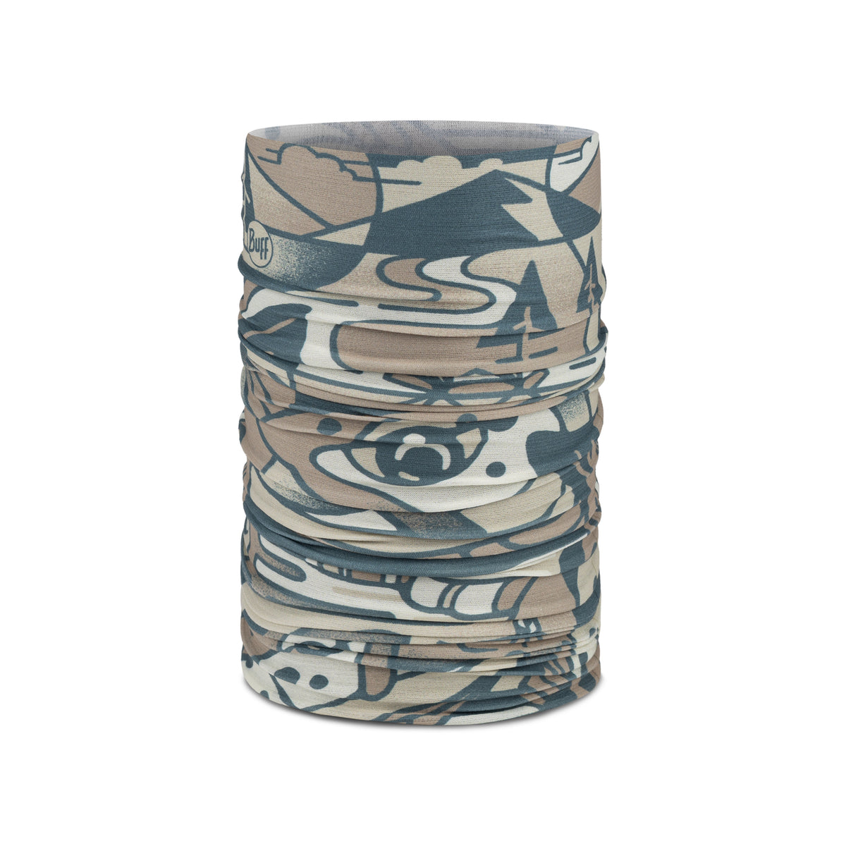Bandana BUFF Coolnet UV LAKE RIVER Multi