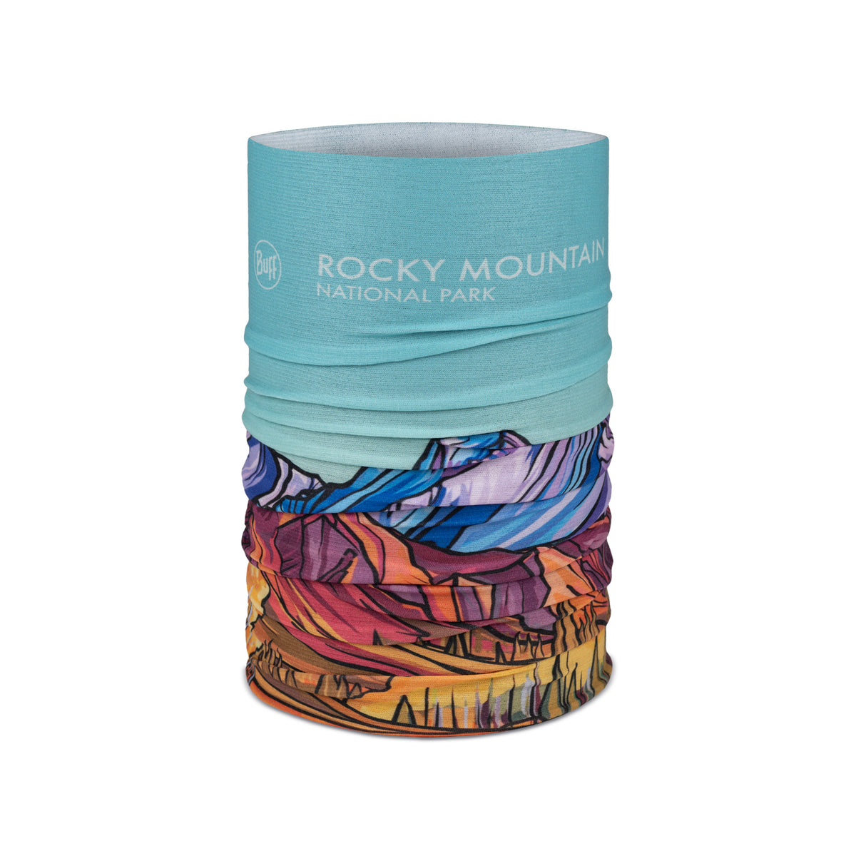 Bandana BUFF Coolnet UV ROCKY MOUNTAIN