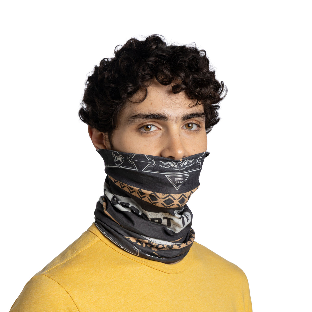 Bandana BUFF Coolnet UV+ USTER GRAPHITE