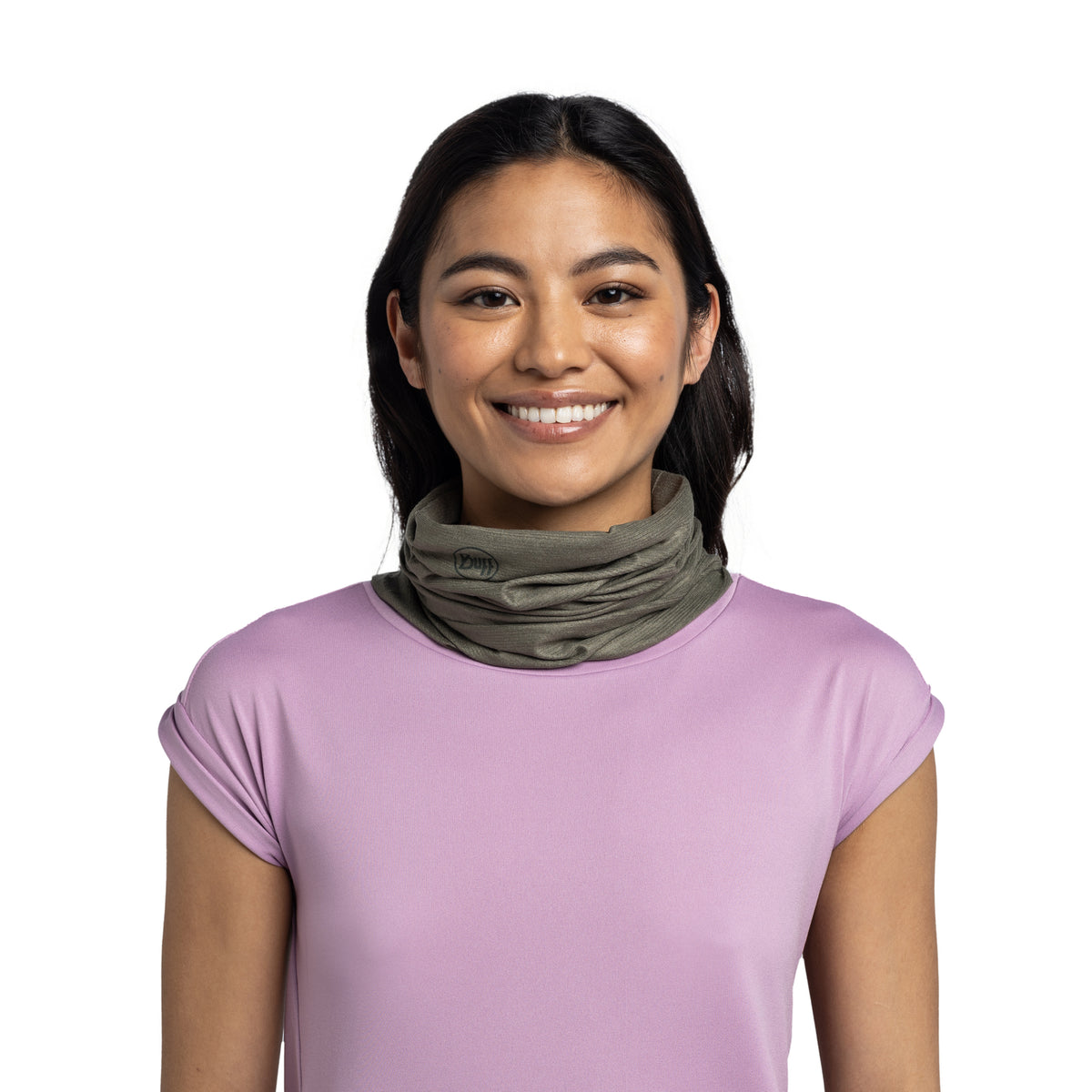 Bandana BUFF Coolnet UV SOLID Khaki