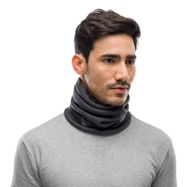 Bandana BUFF Heavy Weight merino Solid Grey