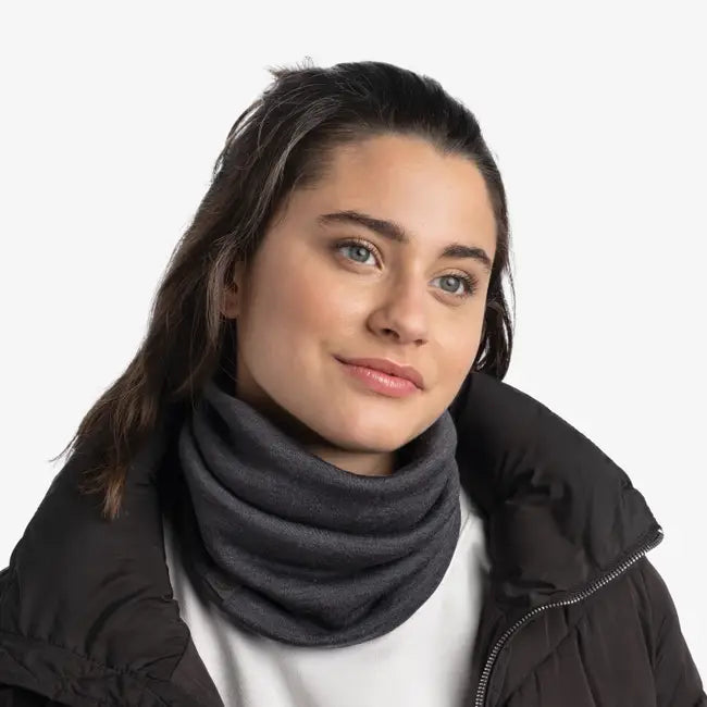 Bandana BUFF Heavy Weight merino Solid Grey