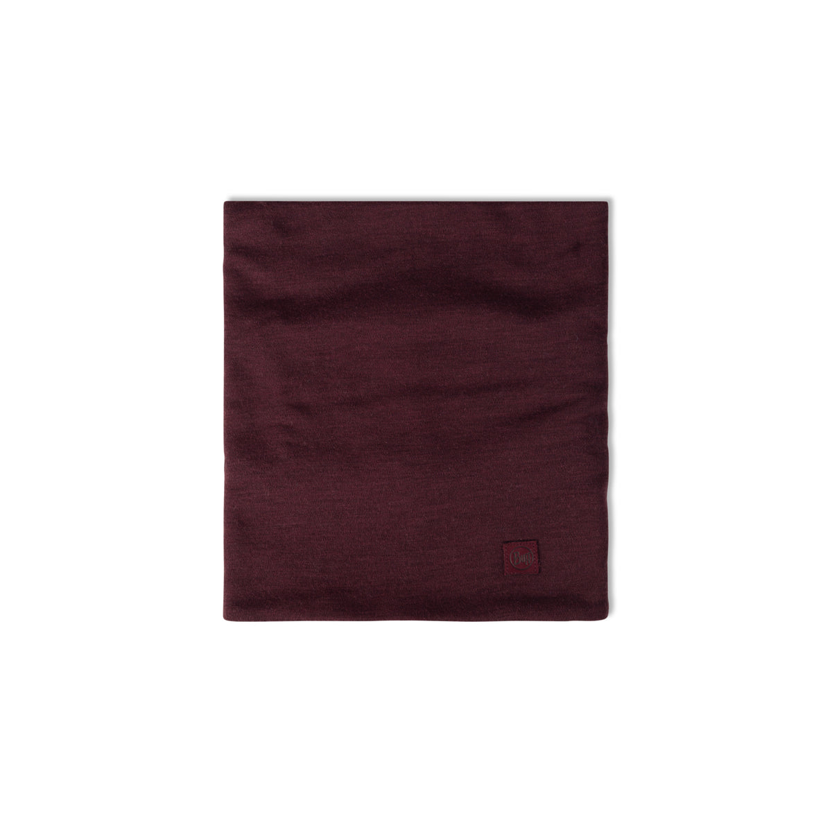 Bandana BUFF Heavy Weight merino SOLID GARNET