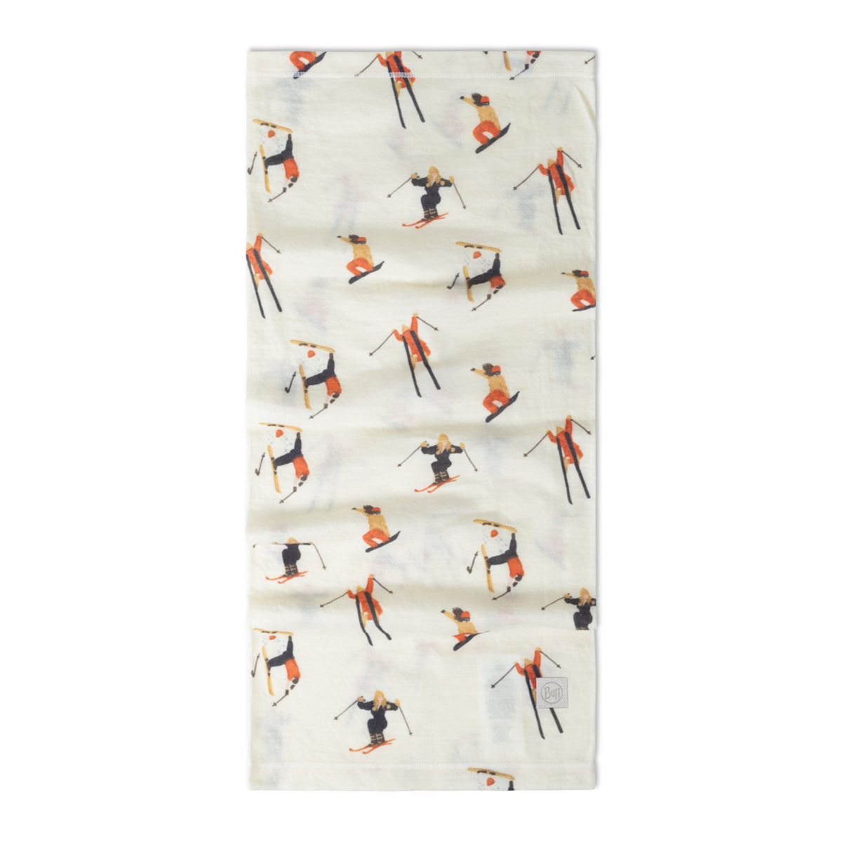 Bandana BUFF Light Weight merino wool prints TINSU ECRU
