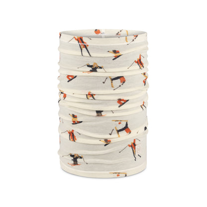 Bandana BUFF Light Weight merino wool prints TINSU ECRU