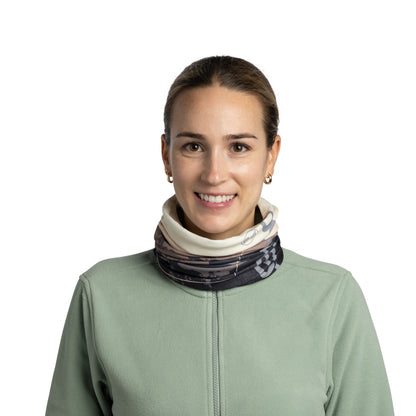 Bandana BUFF Original EcoStretch adulti TRE CIME PEAK DARK BROWN