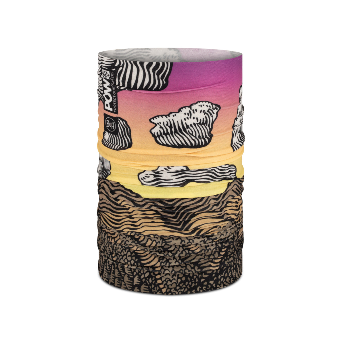 Bandana BUFF Original EcoStretch adulti WALMY POW MULTI