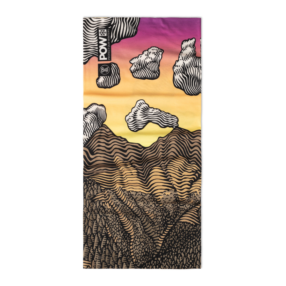 Bandana BUFF Original EcoStretch adulti WALMY POW MULTI
