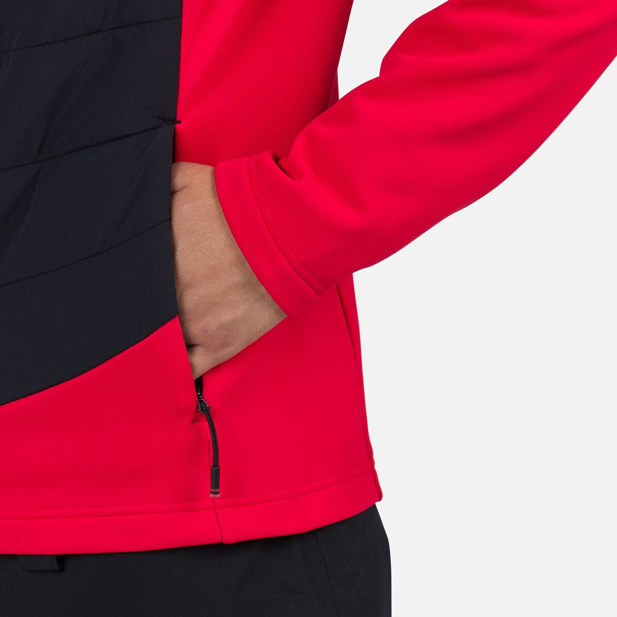 Bluza barbati Rossignol CLASSIQUE HYBRID CLIM FZ Sports red