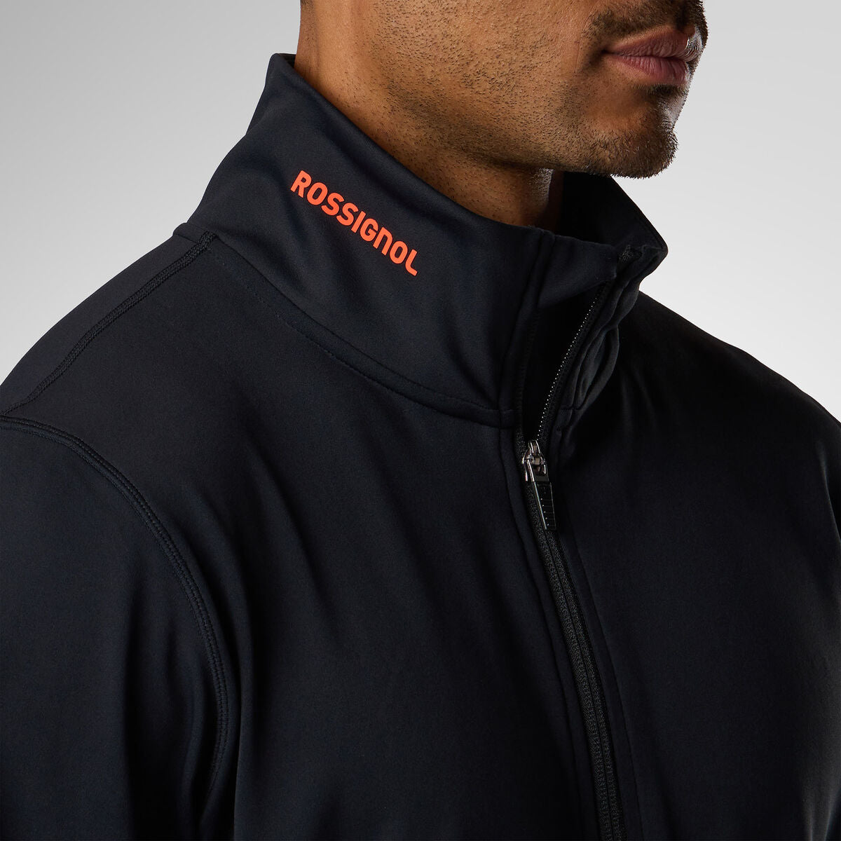 Jacheta barbati Rossignol M HERO stretch fleece jacket Black