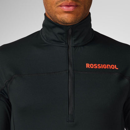 Bluza barbati Rossignol M HERO half zip first layer Black