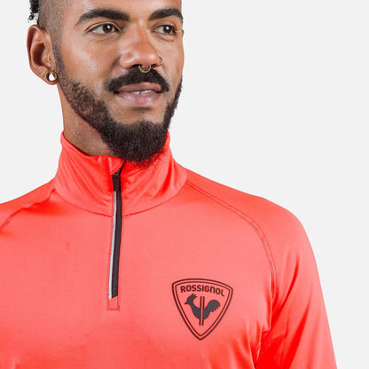 Bluza barbati Rossignol New Hero Classique Hz Neon red