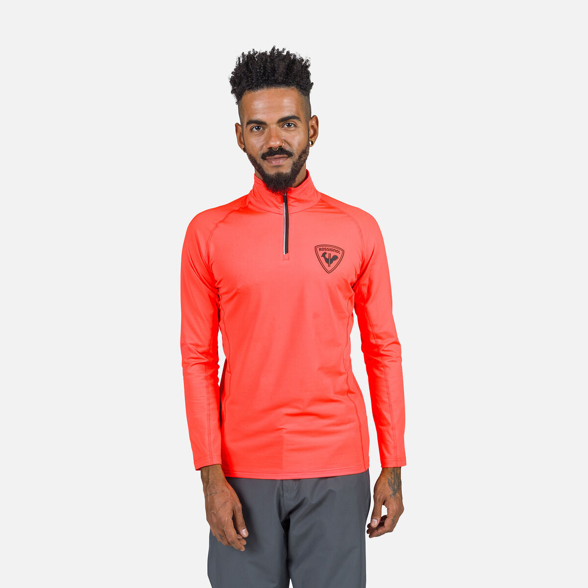 Bluza barbati Rossignol New Hero Classique Hz Neon red
