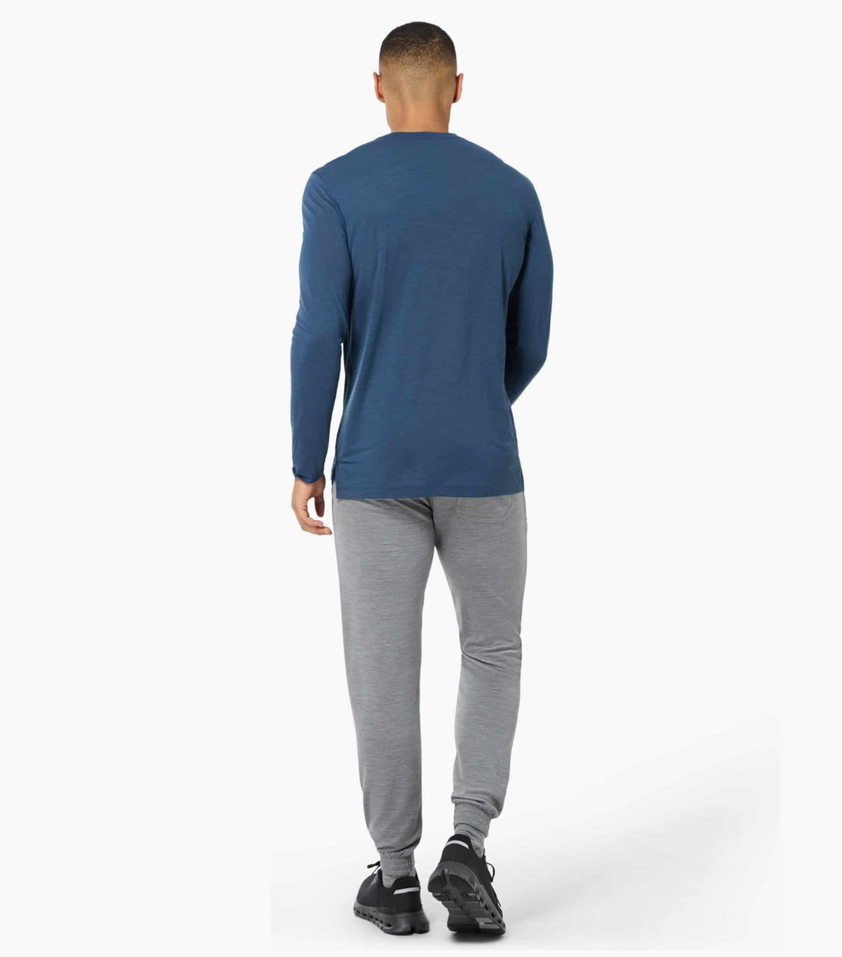 Bluza barbati SN Super.NaturalM HZSG HAUTE ROUTE Ocean Blue Various