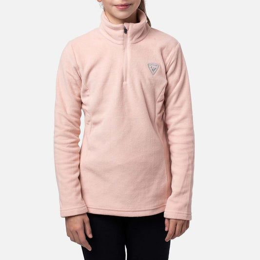 Bluza copii Rossignol GIRL 1 2 ZIP Powder pink