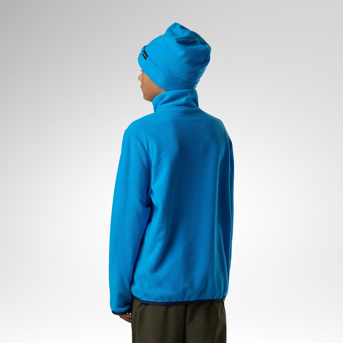 Bluza copii Rossignol JR quarter zip polar fleece Blazing blue