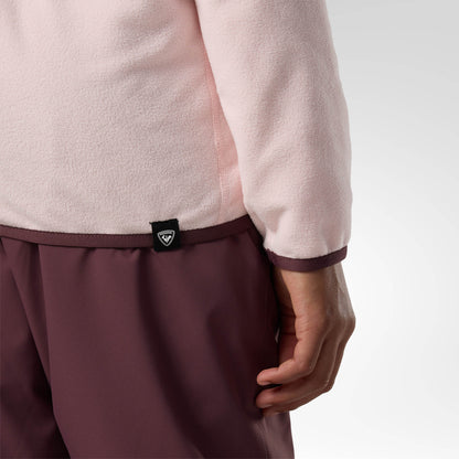 Bluza copii Rossignol JR quarter zip polar fleece Pale lilac