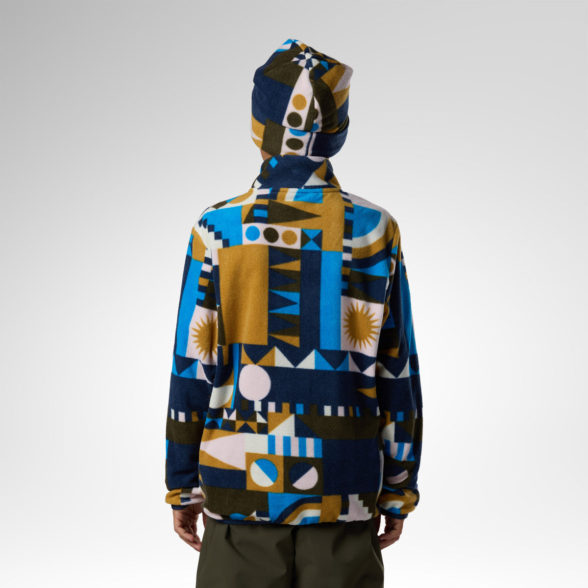 Bluza copii Rossignol JR quarter zip polar fleece Potpourri dazzle blue