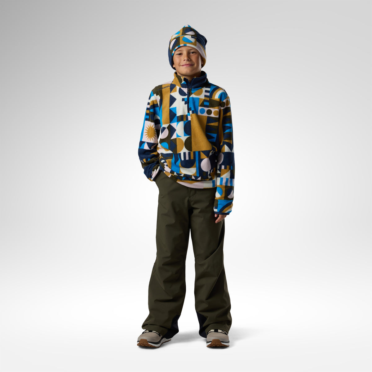 Bluza copii Rossignol JR quarter zip polar fleece Potpourri dazzle blue