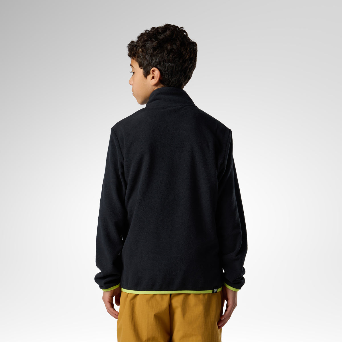 Jacheta copii Rossignol JR polar fleece Black